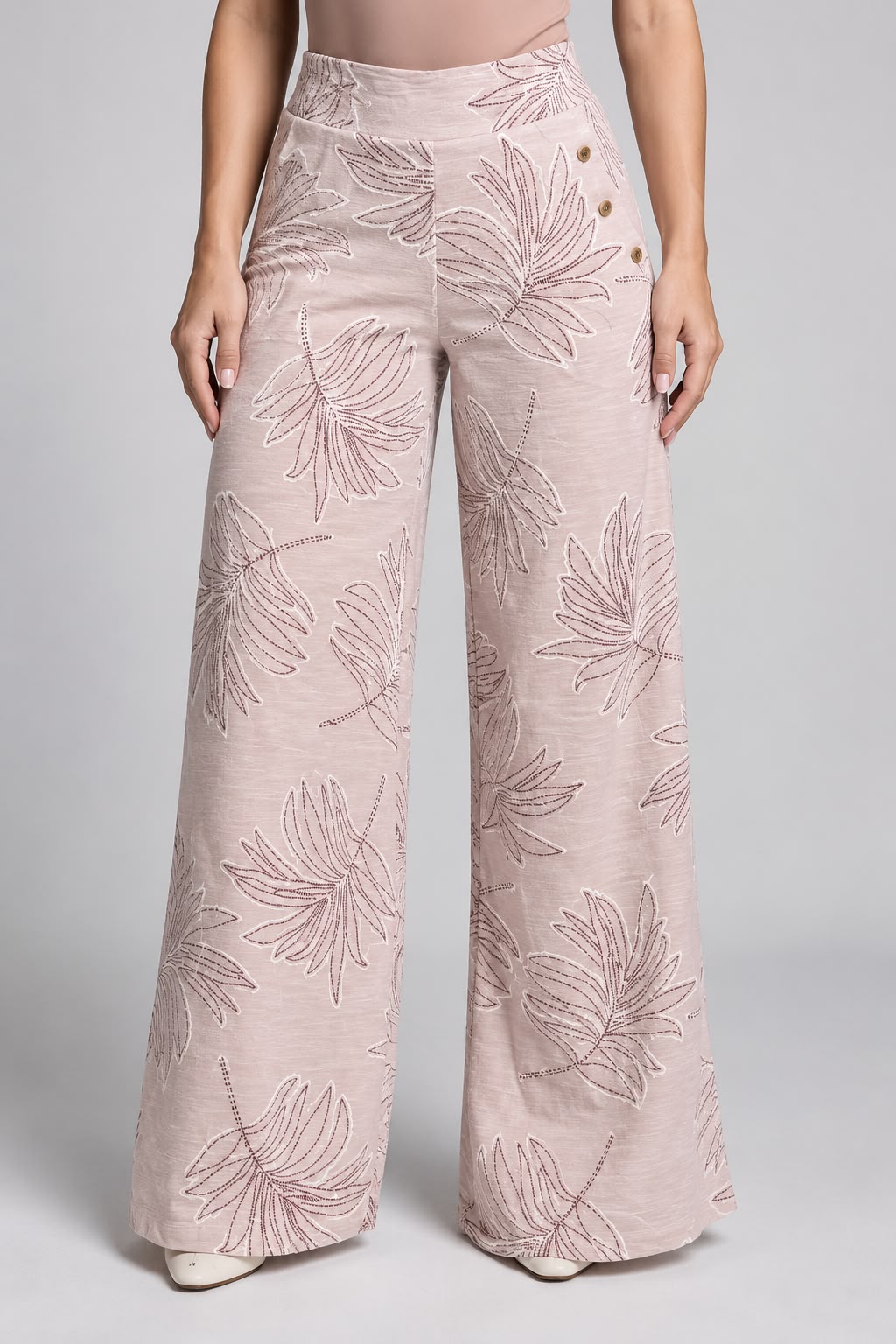 Pantalón floral R-11983